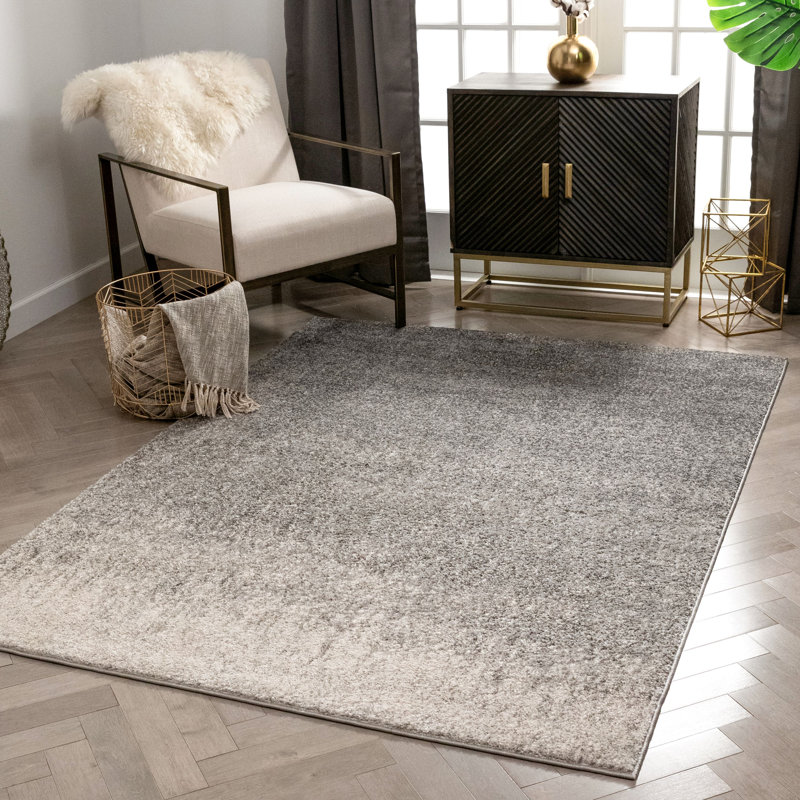 Well Woven Lisbon Gray/White Rug Wayfair
